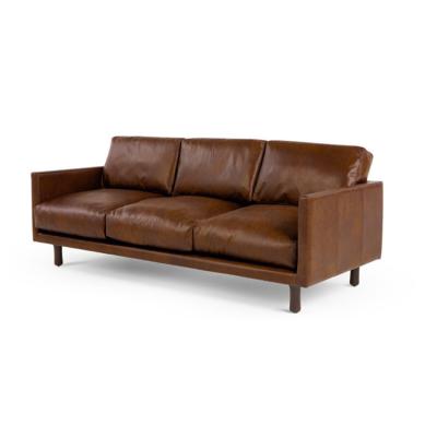 China Chesterfield SOFA High Quality Leather Living Room Vintage Furniture Italy Sofa for sale