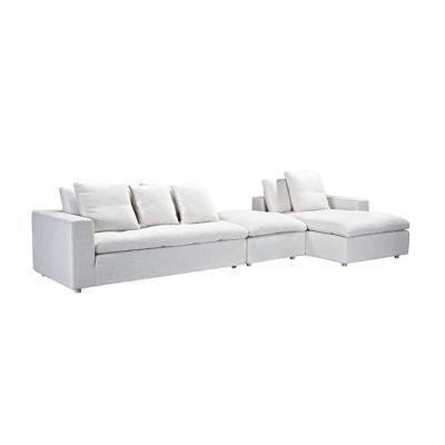 China Modern Simple Fabric Design L Shaped Living Room Corner Sofa Latest Corner Sofa for sale