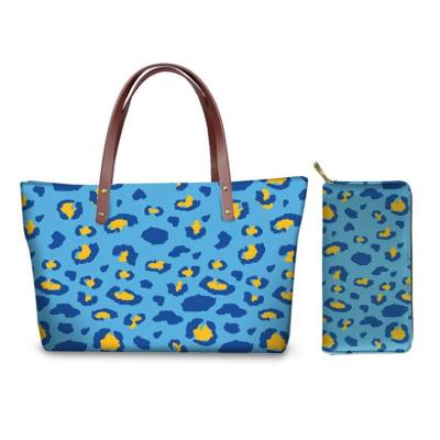 China Lady Leopard Pattern Print Shoulder On Demand Custom Made Women Tote Bags Handbags Bag Purse 2020 Luxury Handbags for sale