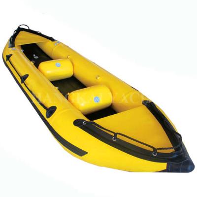 China Fishing Recreation 3.65m 2 Person PVC Inflatable Kayak Boat for sale