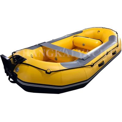 China PVC / Hypalon 11ft Inflatable 3.2m R320 Floating Fishing Raft for sale