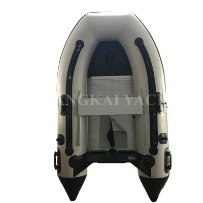 China Rowing Paddle Boat China PVC Fishing Hull With Electric Motor 2 Person Inflatable Rowing Boat for sale