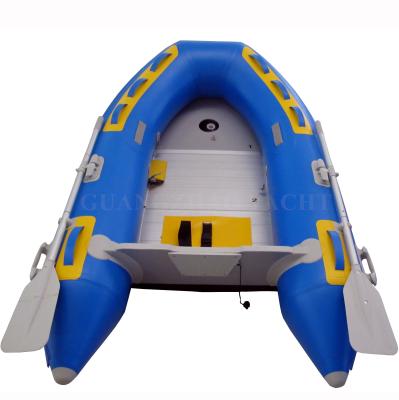 China Rowing 2.5m 250 Paddle Boat 8ft Cheap Inflatable Rowing Fishing Boat For Sale for sale