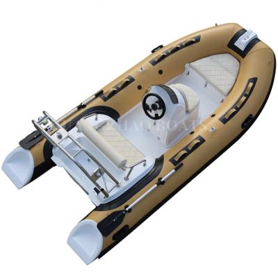 China Inflatable sport rib boat 14ft 4.3m rib fishing boat for sale 430 rib for sale