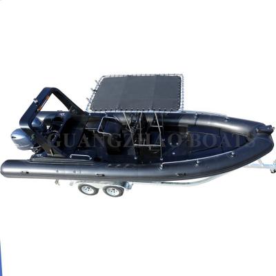 China Interesting luxury luxury boats 25ft rib inflatable fishing boat 7.6m made in china for sale