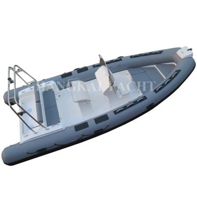 China Luxury Interesting Boats Wholesale CE 1.2mm PVC Hypaon Fiberglass Hull Boat Rib 680 for sale