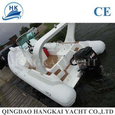 China Inflatable Rib Boat CE Approval 6.8m Fiberglass Hull Yacht Boat Rib 680 For Sale for sale