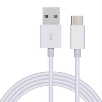 China Quick Charging Speed ​​Custom Molding Type Quick Charging C Data 1m For Android 3A PVC Mount USB C Mobile Cable For Huawei for sale