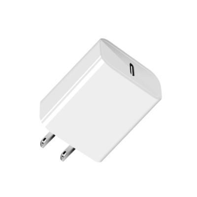 China Portable Mobile Phone AU EU USA UK Fast Mobile Charging TYPE C Travel Adapter 20w PD Wall Charger For Apple iPhone Charger for sale