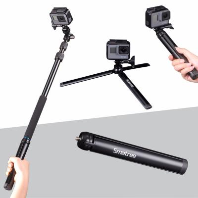 China Mark protect Smatree SmaPole DC extendable gopros pole with remote 42.5 inch with remote holderfor go pro pole for sale