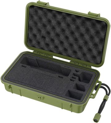 China Universal Waterproof ABS Box Suitcase Plastic Carrying Case Strong Protective Hard Case for DJI OSMO Pocket Camera in Green for sale