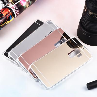 China New Fashion Anti-fall 2021 mobile accessories silicon soft tpu makeup mirror phone case for Samsung S10 S20 S21 for sale