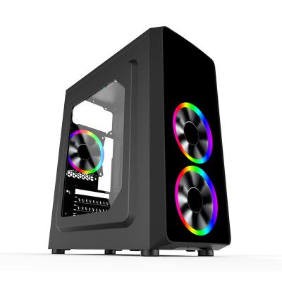 China With Wholesale Cheap New OEM aluminum fan table ODM PC Cases PC Cases Gaming Cabinet Metal for gamer for sale