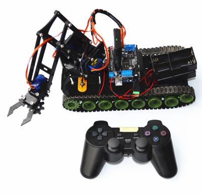 China Cheap Metal Robot Remote Control Tank Mechanical Arm For Arduino PS2 Gauge Acrylic for sale