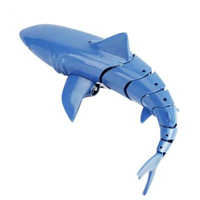 China Electronic RC Toy Shark Toys 2.4GHz Electric RC Fish Boat Water Animal Toy For Lake Pool Remote Control Shark Toy Boat For Kids for sale