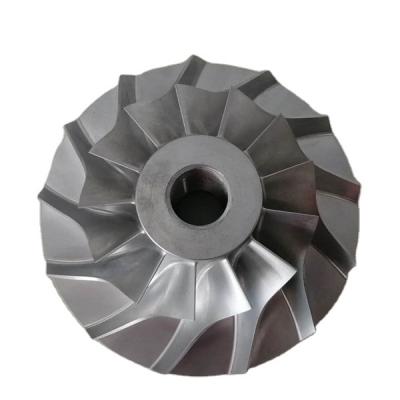 China Prototype Service CNC Milling Machine Aluminum Alloy CNC Aluminum Machining Parts Machined Aluminum Impeller for sale