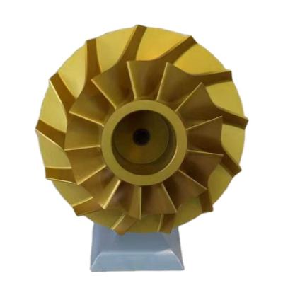 China Aluminum Components Customized High Precision Stainless Steel Steel Brass CNC Milling CNC Machining Parts For Impeller for sale