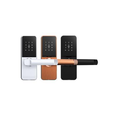 China Enjia N1 fingerprint door lock smart electric digital app deadbolt card zinc alloy biometric door lock for sale