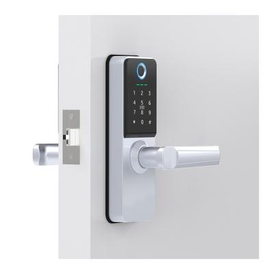 China Wholesale Zinc Alloy Wifi Zinc Alloy Smart Biometric Electric App Lock Door Lock Enjia N1 Smart Door for sale