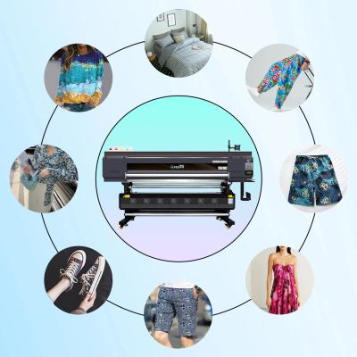 China C/M/Y/K color 1900mm T-Shirt Printing Sublimation Machine For Professional Printing for sale