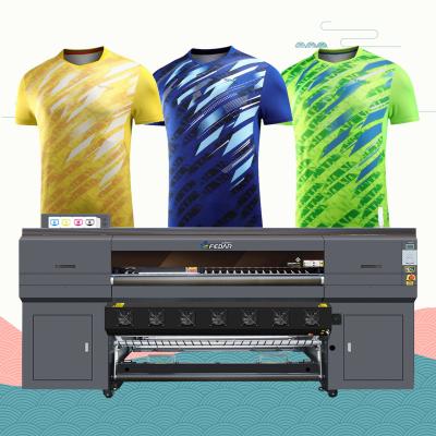 China T Shirt Garment Colorful Fabric Digital Textile Printing Machine 1.9m Large Format Digital Sublimation Printer for sale