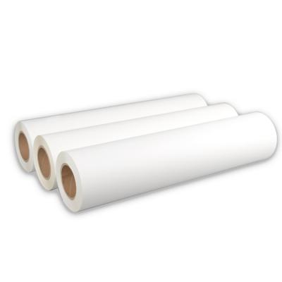 China DTF Pet Film Roll For dtf Printer Film Hot Peel Single Side Heat Transfer Printing On Cloth for sale