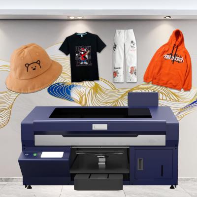 China Direct To Garment  Single DTG Printer Printing Machine Polos Garments T-shirt Printer for sale