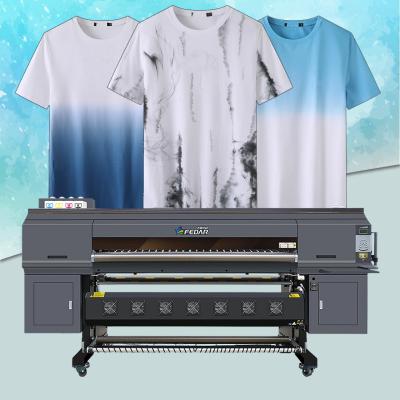 China Hot Sell Large Digital Fabric Sublimation Printing Machine 1.9M For Polyester Fabric for sale