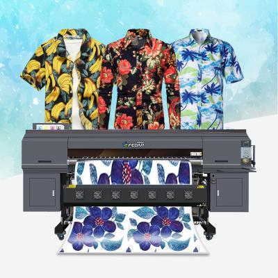 China 1.9m Breitfarbstoffsublimation Großformat-Sublimationsdruckmaschine für Textilgewebe zu verkaufen