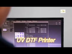 All In 1 Uv Dtf Printer Pet Film Transfer Printing Machine Golden Foil Film Laminating