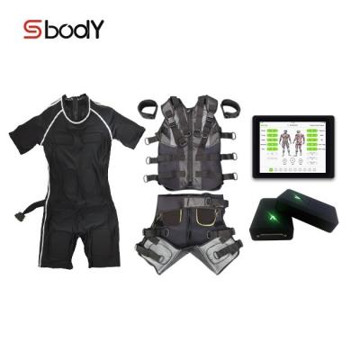 China Wireless Electric Cellulite Reduction SBODY Muscle Stimulation Vest / EMS Machine for sale