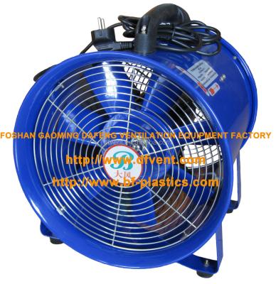 China Hotels Large Capacity Fan Axial Ventilating Industrial Portable Fan For Air Supply And Exhaust for sale