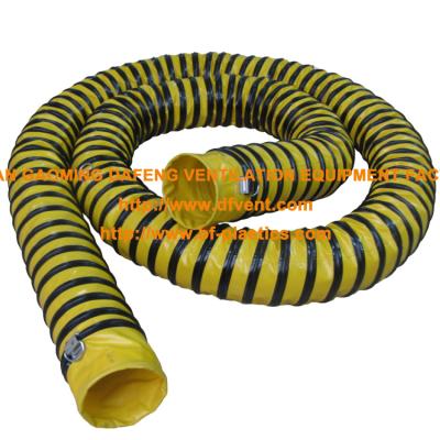 China For negative air pressure 12 14 16 industrial 18 in. in diameter insulated flexible air duct ventilation ducts for sale