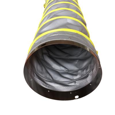 China Modern Plastic Portable Customized Flame Retardant Cable Fleece Duct Pipe For Warm Fan Heat Supply for sale