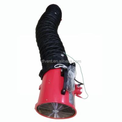 China Building Industry 8 Inch 110v Ex Proof Portable Fan And Flexible Air Duct for sale