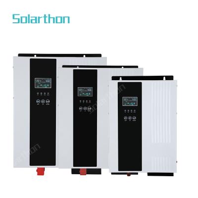 China Home Systems 5.5kw 8kw 1mw 200kw Complete Solarthon Battery 8 kw Kit Complyte 220 V. On Grid 5kw Trina Solar Inverter System for sale