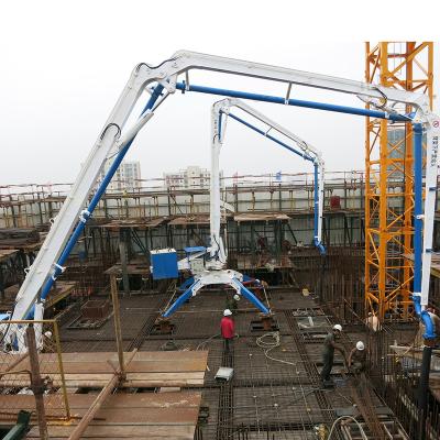 China Concrete Placing ZK CE approved mobile type concrete placing boom with compact structure concrete distributor for sale