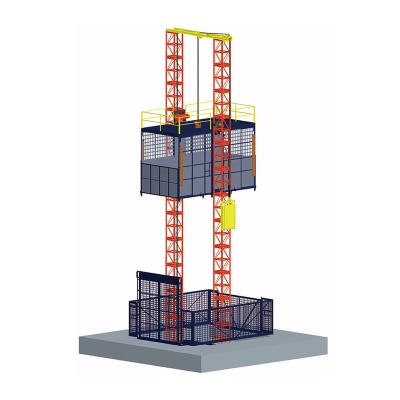 China Building Material Shops ZK Material lifting machine construction temporary construction lift construction building elevator for sale