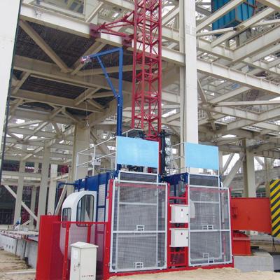 China Building Material Shops ZK High Quality Rack And Pinion Elevator Lift Up Machine Construction Elevator for sale