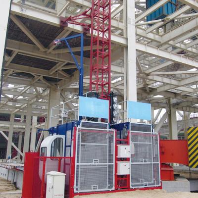 China Building Material Shops ZK Bricks lifter cement lifting machine materials hoist cargo lift for construction for sale