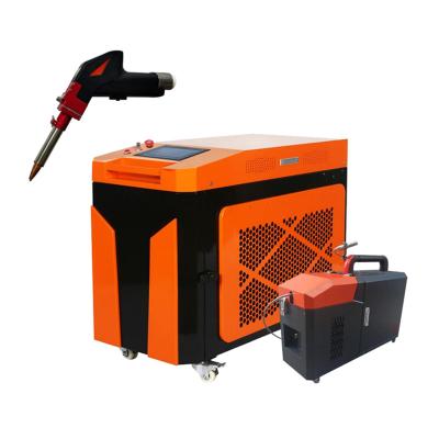 China Welding Products ZK Factory Supply Laser Welder 1500W Fiber Handheld Portable Welding Machine For Metal for sale