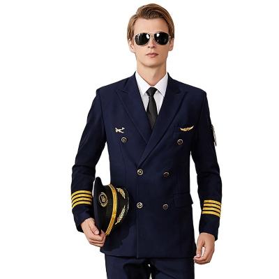 China Airline Pilot Uniform Aviation Uniform Suit Pilot Uniform For Captain for sale