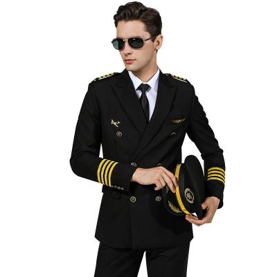 China USA pilot aviation uniform pilot uniform coat for coat suit pilot dress for sale