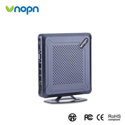 China Vnopn K662C Celeron j1900 ubuntu mini pc Fanless 2g ram 64g ssd wifi windows 10 2*USB3.0 HDMI+VGA for sale