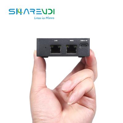 China Nanopi R4S Mini Router OpenWRT with Dual-Gbps Ethernet Ports 4GB LPDDR4 Based in RK3399 Soc for IOT NAS Smart Home Gatew for sale