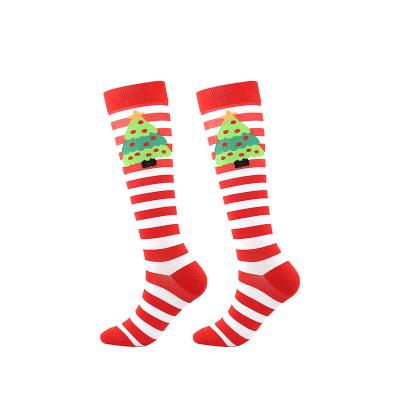 China Regular Custom Packaging Wholesale Men's Winter Santa Merry Christmas Socks for sale