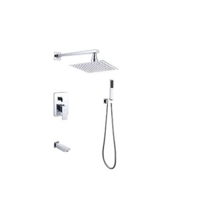 China With china supplier Quanzhou Guanshu Good Quality Good Quality Goods Price Brass Sanitary Ware Furniture Shower Set for sale