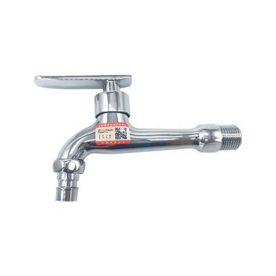 China Nanan faucet china hot sale low price modern guanshu market selling brass bibcock faucet for sale