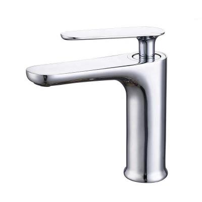 China Best Price Sanitary Waterfall Faucets China Supplier Best Price Brass Metered Basin Faucet Nanan guanshu ware good quality for sale