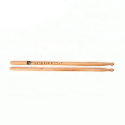 China American popular wholesale musical instruments wooden drum sticks 5A 5B 7A 2B 5C 3A for sale